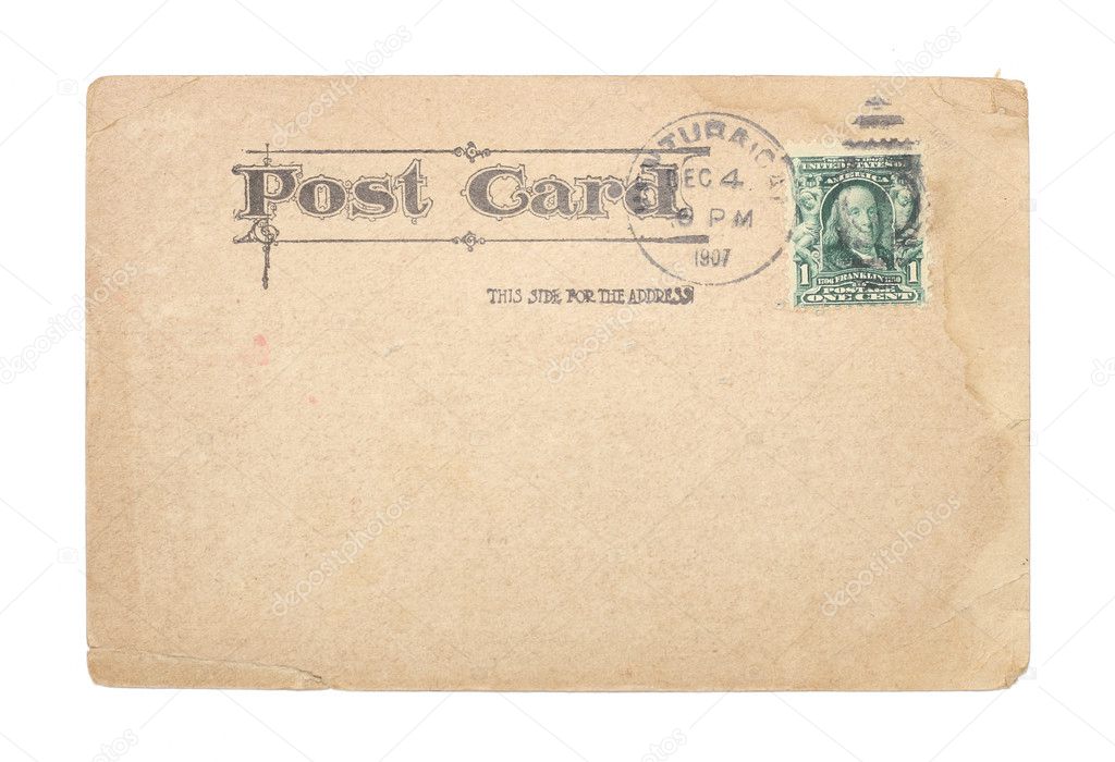 Vintage United States 1907 Postcard