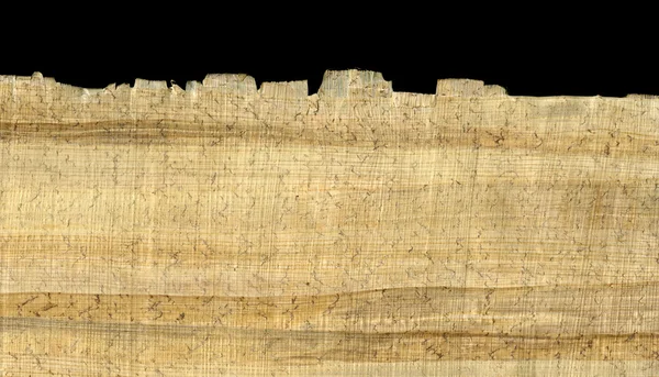 Papel de papiro fundo e borda — Fotografia de Stock