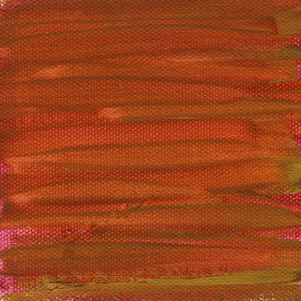Текстура червоного пофарбованого полотна — стокове фото