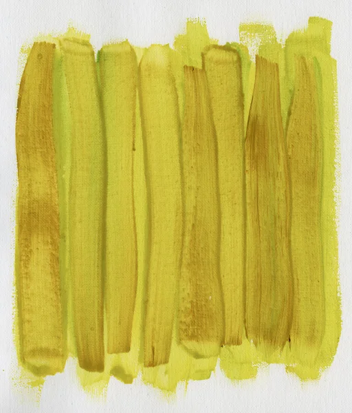 Abstracto pintado marrón amarillo sobre lienzo —  Fotos de Stock
