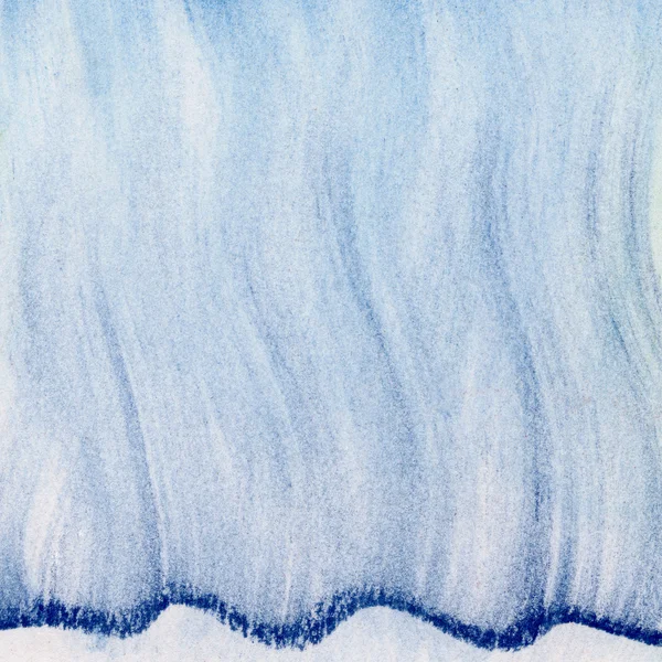 Blauer, welliger Pastell-Abstrakt — Stockfoto