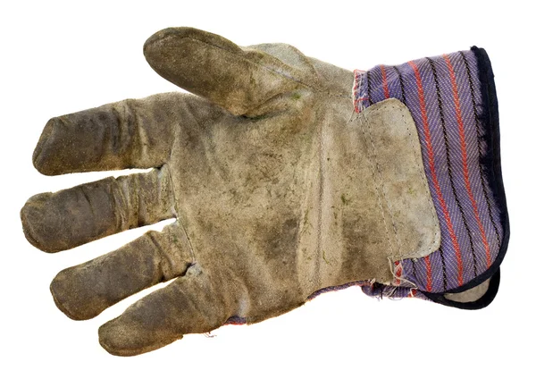 Δέρμα εργασία γάντι — Φωτογραφία Αρχείου