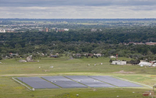 太陽エネルギーの農場 — ストック写真