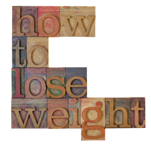Come perdere peso — Foto Stock