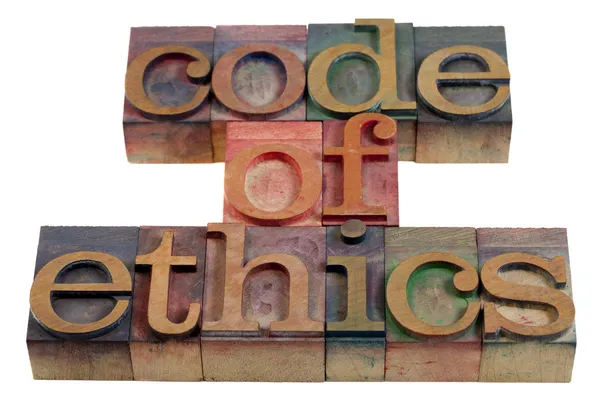 Código de ética — Fotografia de Stock