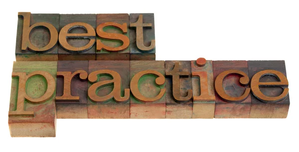 Best practice — Stock Photo, Image
