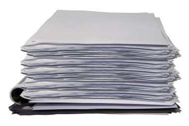 Stack of paper clipart