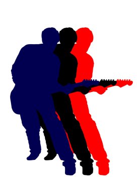 Guitarist clipart