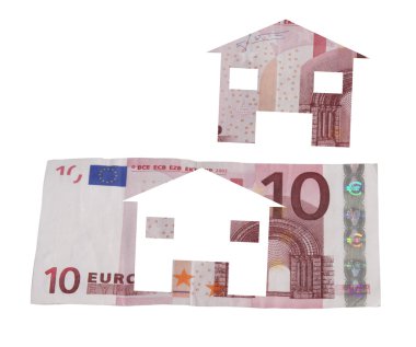 Money for house clipart