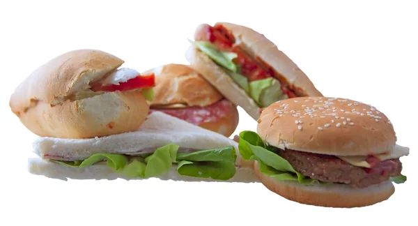 Сэндвичи — стоковое фото
