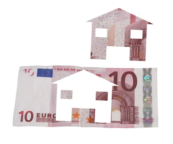 Pengar för huset — Stockfoto
