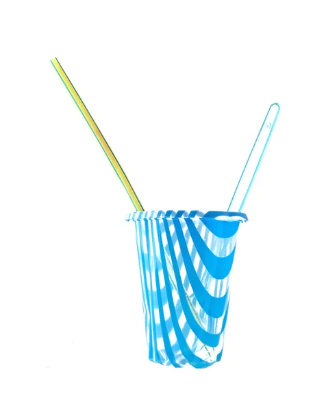 Plastic ice cream cup — Stock Photo, Image