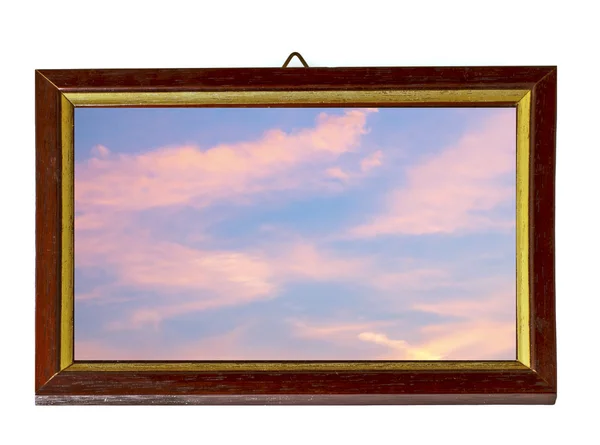 Frame with sky — Stock Photo, Image