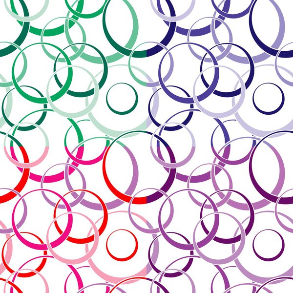 Seamless circle pattern