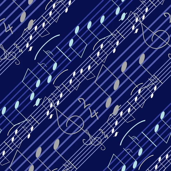 원활한 음악 패턴 — 스톡 벡터