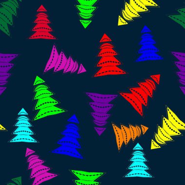 Kusursuz noel ağacı deseni