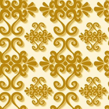 Seamless ornament pattern clipart