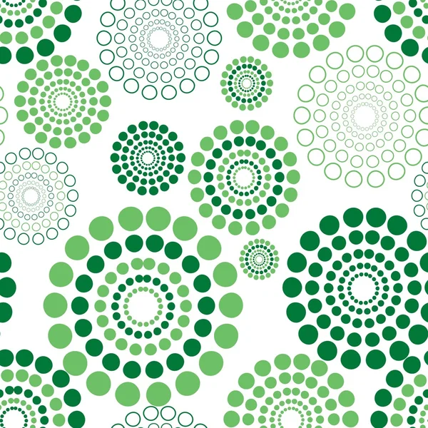 Seamless circle pattern — Stock Vector
