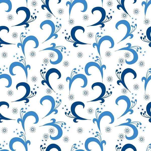 Seamless swirl pattern — Stock Vector