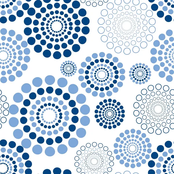 Sømløse sirkelmønstre vektorgrafikker