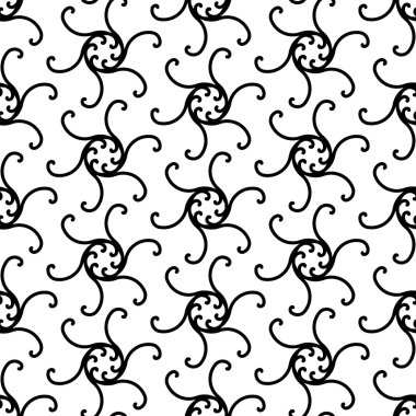 Seamless ornament pattern clipart