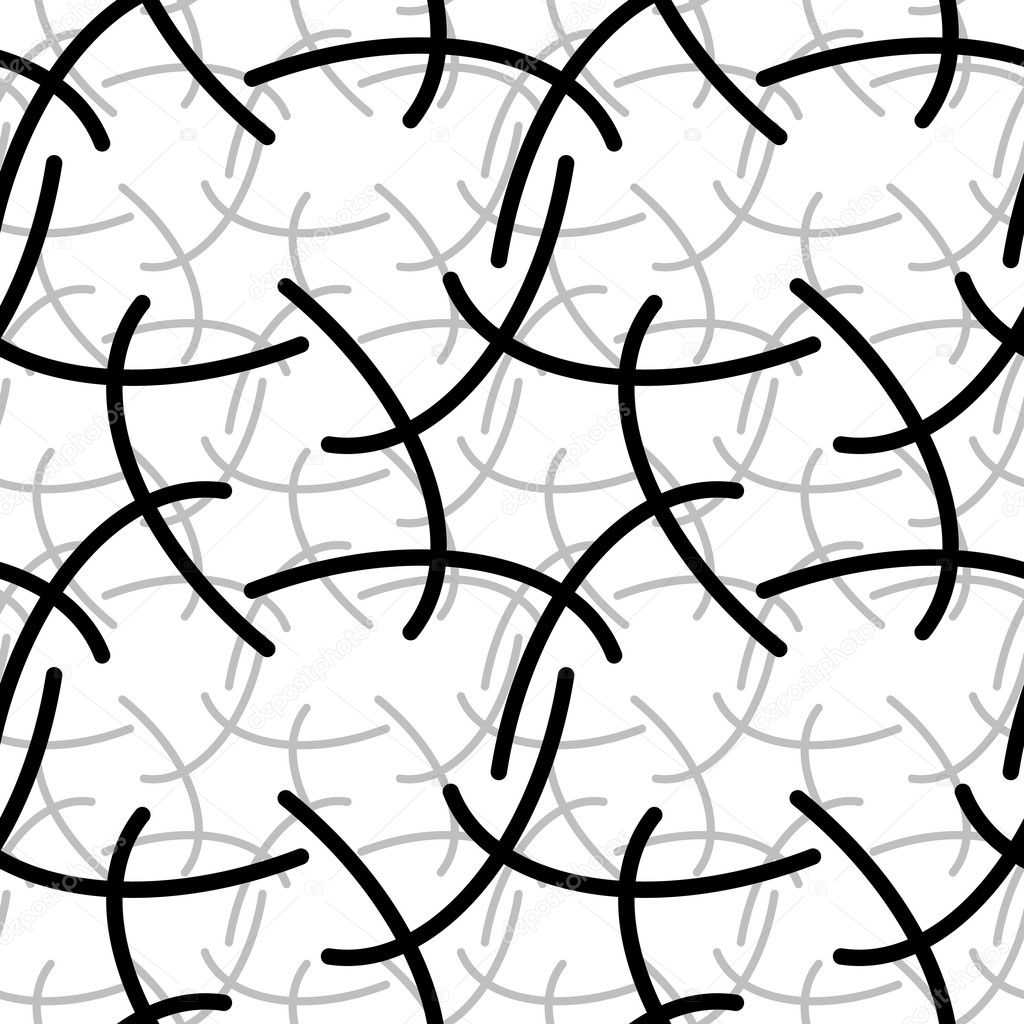 Seamless swirl line pattern