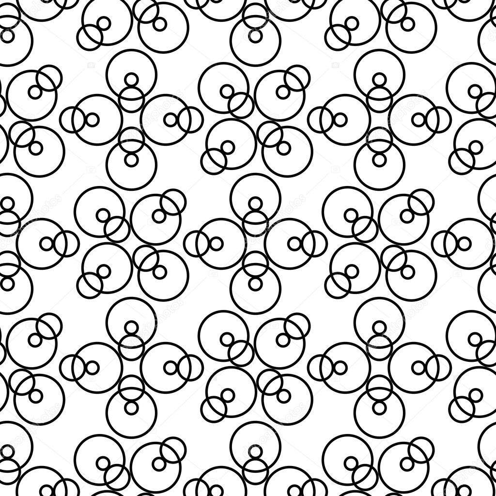 Seamless circle pattern — Stock Vector © ihor_seamless 2805623