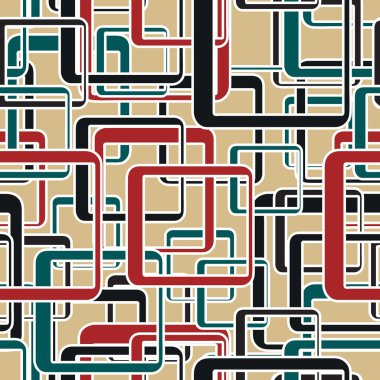 Seamless rectangle pattern