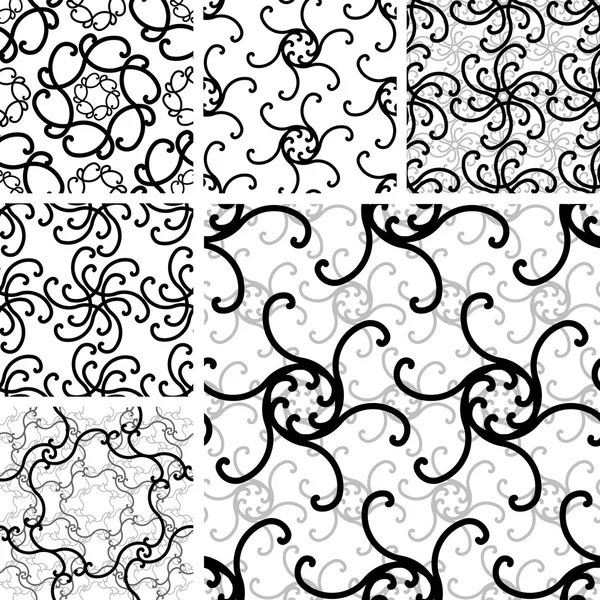 Bezešvé ornament vzory — Stockový vektor