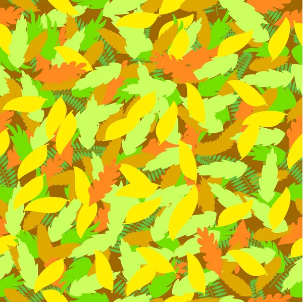 Seamless foliage pattern — Stock Vector
