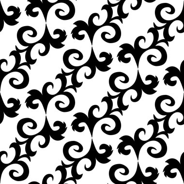 Seamless ornament pattern clipart