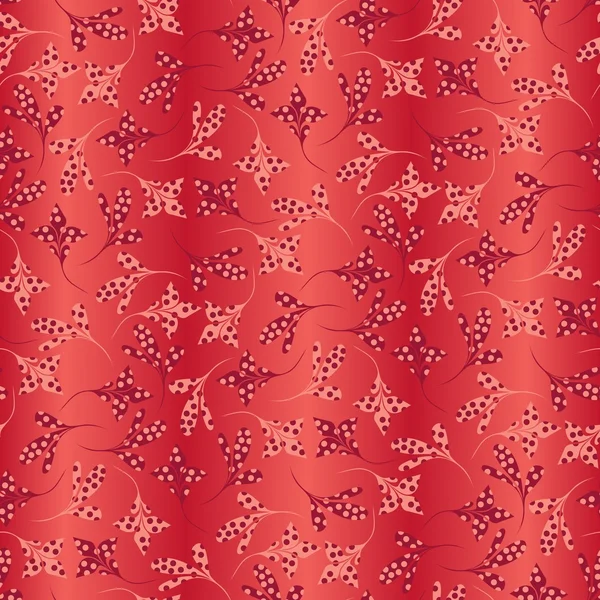 Motif floral chaud sans couture — Image vectorielle