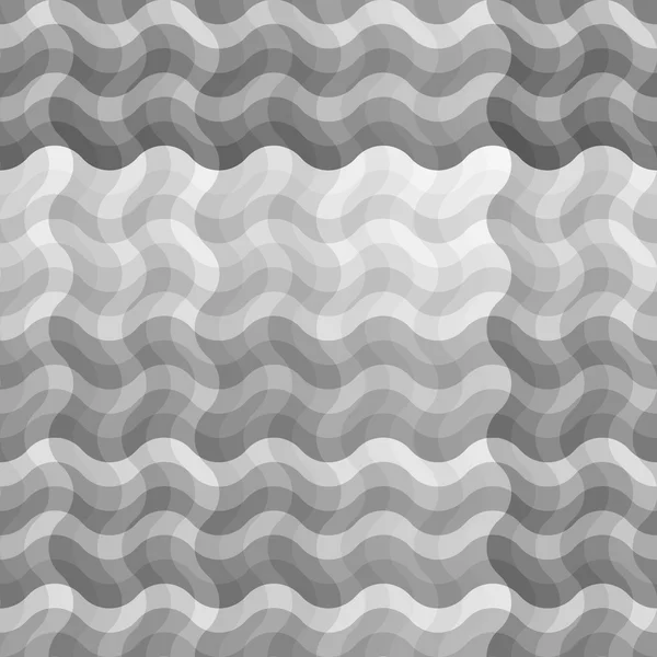 Bezešvé nezabarvených vlnový vzorek — Stockový vektor