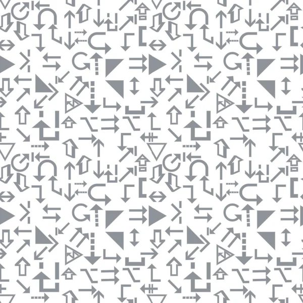 원활한 화살표 패턴 — 스톡 벡터