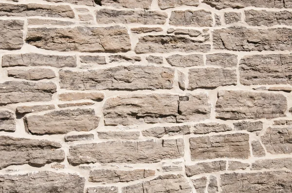 Old stone wall restored — Stock Photo, Image