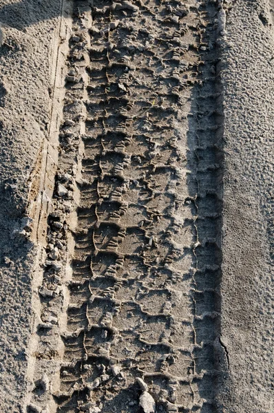 stock image Tire track