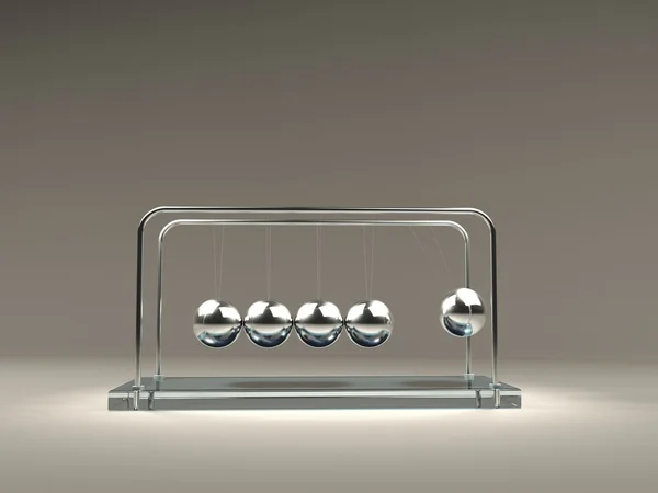 Equilibrando as bolas de Newton — Fotografia de Stock