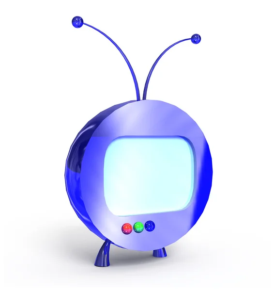 stock image Tv set. 3d image.