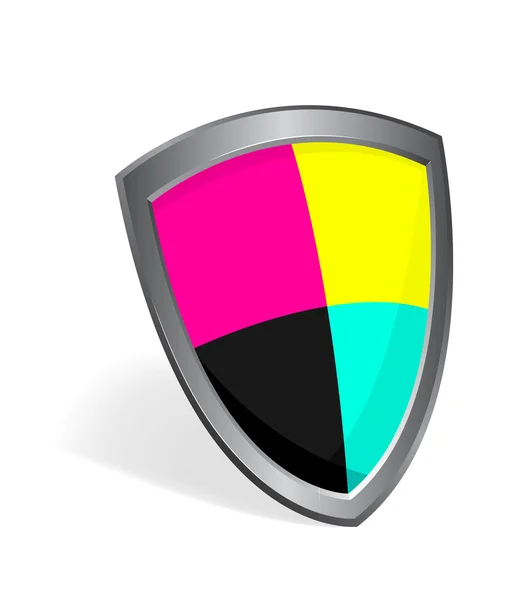 CMYK-kleur schild concept — Stockvector