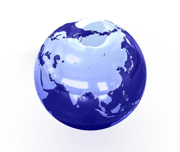 Blue globe — Stock Photo, Image
