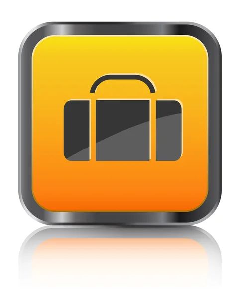Icono naranja equipaje — Archivo Imágenes Vectoriales