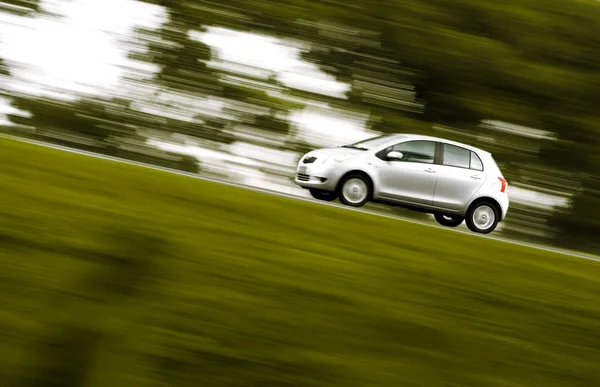 stock image Speedy car rushing away