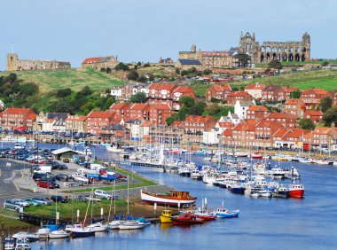 Whitby postcard view clipart