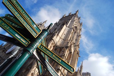 York sign post clipart