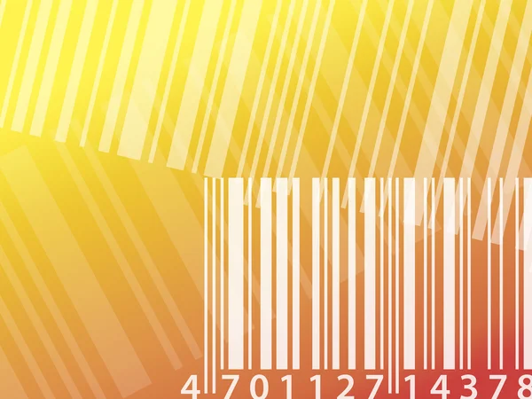 Barcode stripe achtergrond — Stockfoto
