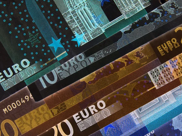Negative currency — Stock Photo, Image