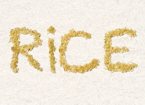 Ryż długoziarnisty — Zdjęcie stockowe