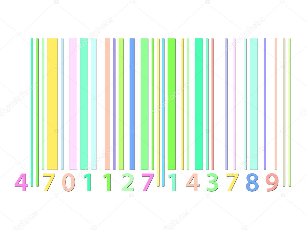 Coloured Barcode Stock Photo C Janefromyork 3483859