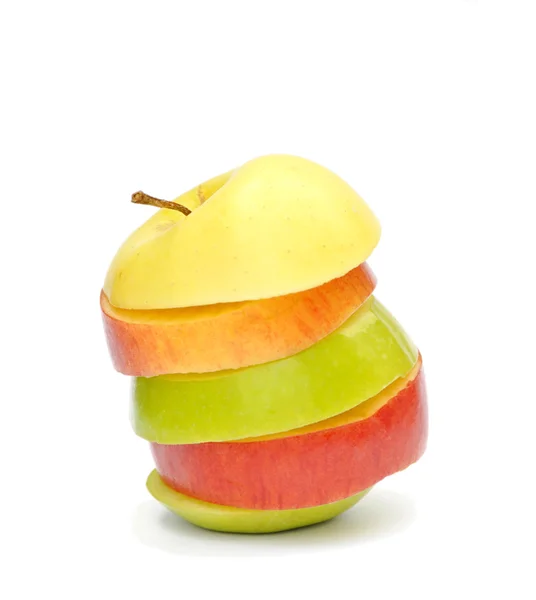 Plátky jablek — Stock fotografie