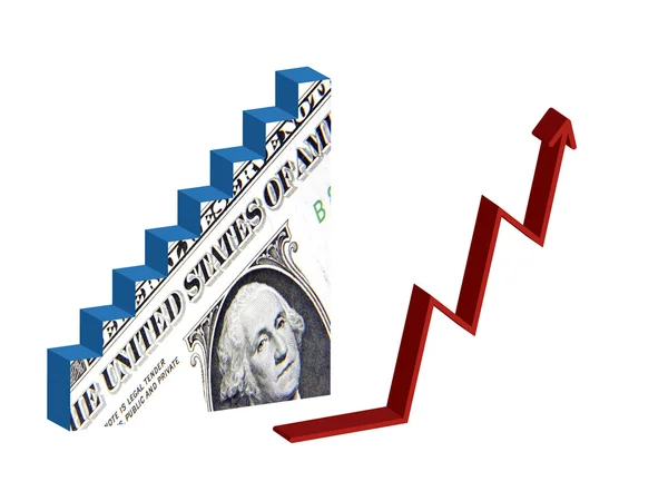 Dollar recovery — Stock Photo, Image